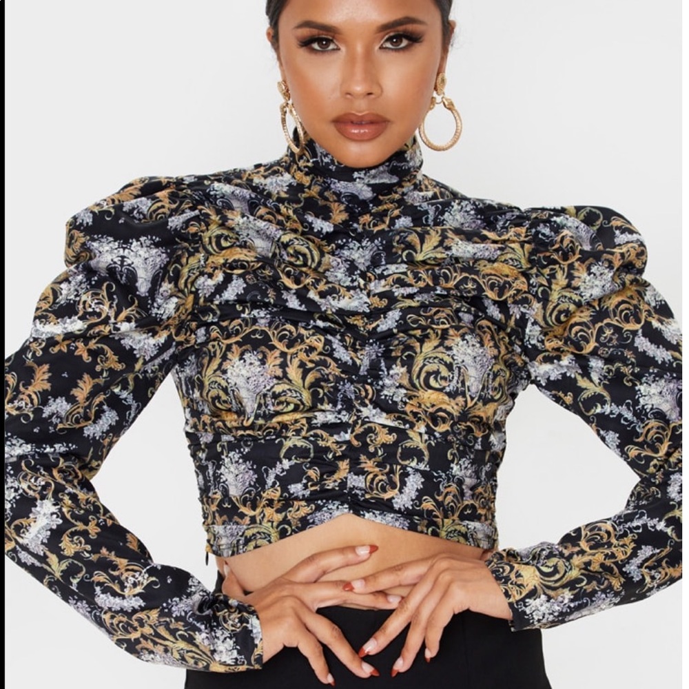 High Neck Top